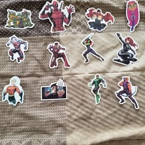 50+ Superhero Stickers for Kids,Teens, Adults